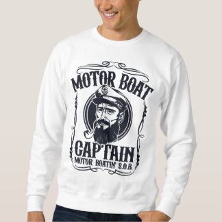 Men's Motor Boat Captain Sweatshirt