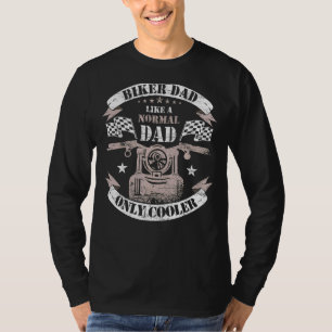 Mens Motorcycle Rider Biker Motorsport Father Moto T-Shirt