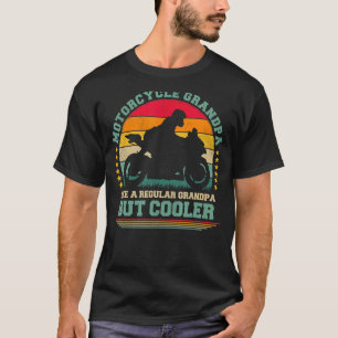 Mens Motorcycle Vintage Motorcycle Grandpa Father T-Shirt