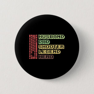 Mens Mouse Gamer Design For Your Computer Gaming H 6 Cm Round Badge