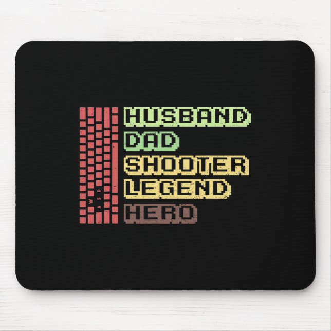Mens Mouse Gamer Design For Your Computer Gaming H Mouse Pad (Front)
