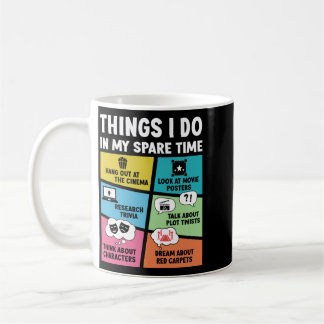 Mens Movie Lover Film Enthusiast Cinema Lover Men Coffee Mug