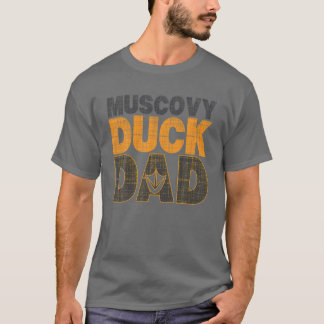 Mens Muscovy Duck DAD Muscovy Duck Lover T-Shirt
