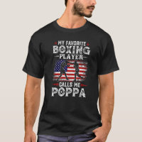 Mens My Favourite Boxing Player Calls Me Poppa Usa