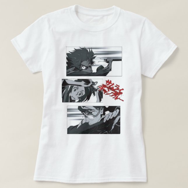 Mens My Favourite Manga Samurai Anime Champloo  Gi T-Shirt (Design Front)
