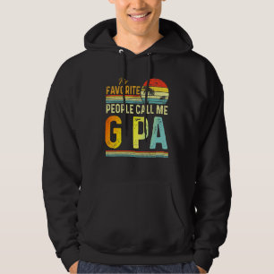 Mens My Favourite People Call Me G Pa Dad Father 2 Hoodie