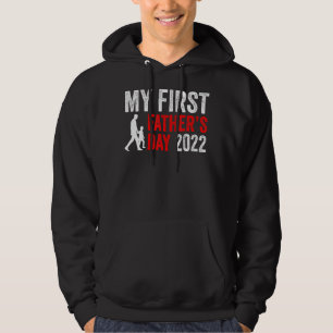 Mens My First Father's Day 2022 For Husband First Hoodie