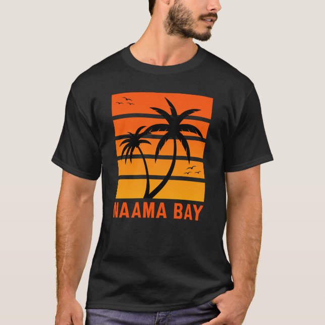 Men's Naama Bay Vintage Sunset T-Shirt (Front)