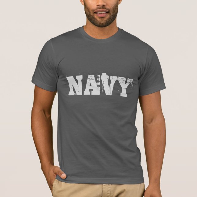 Men's Navy T-Shirt (Front)