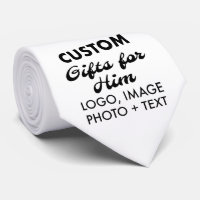 Men's Neck Tie Custom Gifts for Him