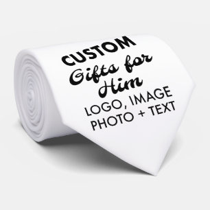 Men's Neck Tie Custom Gifts for Him