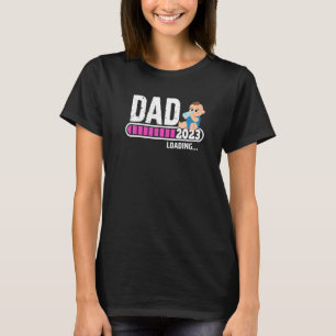 Mens New Dad 1st Time Dad Est 2023 Promoted To Dad T-Shirt