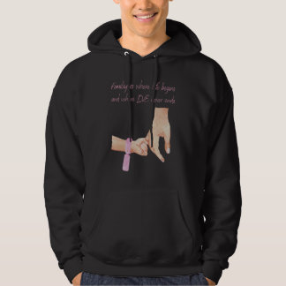 Mens New Dad Of A Girl Holding Hands With A Baby F Hoodie