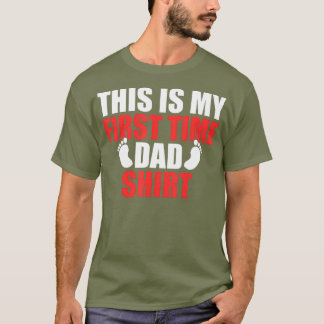 Mens New First Time Dad to Be This Is Daddy T-Shirt