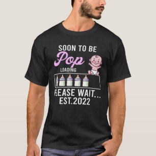 Mens New Grandpa  Pregnancy Announcement Soon To B T-Shirt