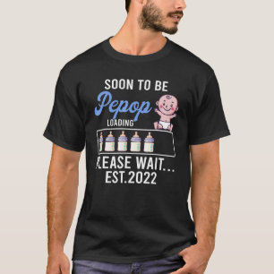Mens New Grandpa  Pregnancy Announcement Soon To B T-Shirt