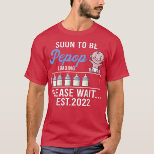 Mens New Grandpa , Pregnancy Announcement Soon To T-Shirt