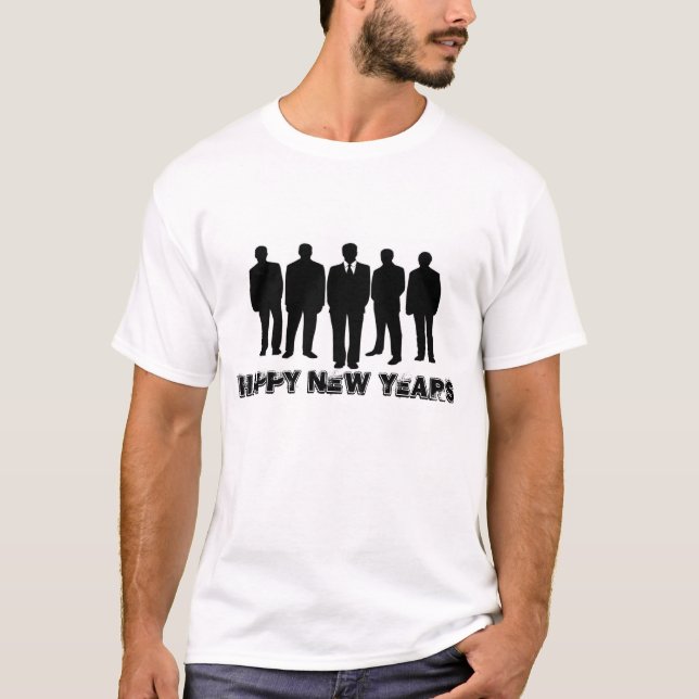Men's New Years Basic T-Shirt (Front)