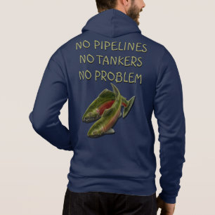 Men's No Pipeline Hoodie Custom Text Shirt