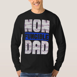 Mens Non Fungible Dad Fathers Day Fireman Nft Coll T-Shirt