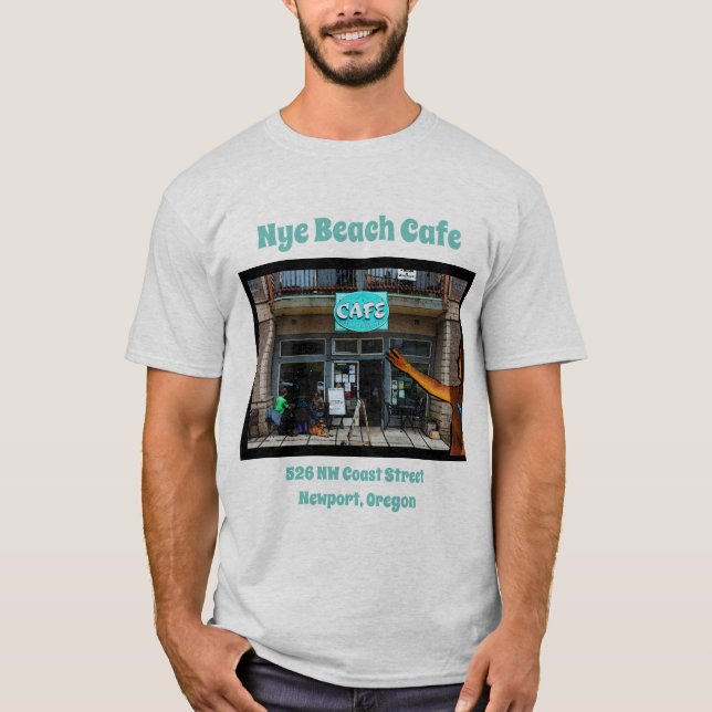 Mens Nye Beach Cafe Shirt (Front)