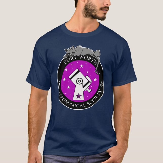 Men's Official Logo Shirt Navy (Front)