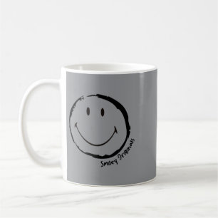 Mens Originals Happy Face Ink Sch Black Coffee Mug