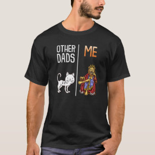 Mens Other Dads Me Cat Lion New Father 1st Papa T-Shirt
