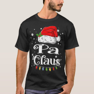 Mens Pa Claus Shirt Christmas Family Matching Paja