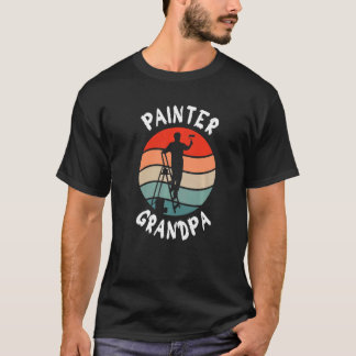 Mens Painting Grandpa House Craftman Paint Grandfa T-Shirt