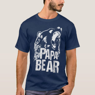 Mens Papa Bear Best Dad Father's Day Father T-Shirt