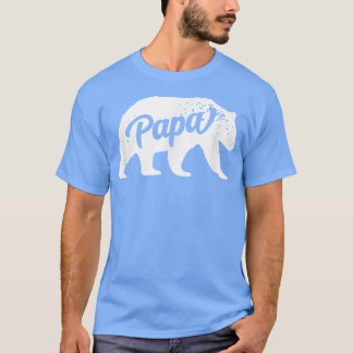 Mens Papa Bear Cuddly Lovable Strong Cute Funny D T-Shirt