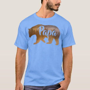 Men's Papa Bear & Forest Awesome Camping Tee
