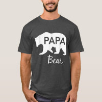 Mens Papa Bear Great Gift For Dad Grandpa Father D