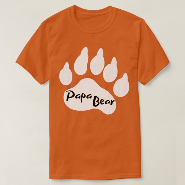 Mens Papa Bear Premium  T-Shirt (Design Front)