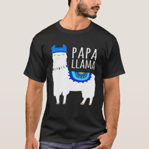 Mens Papa Llama for Men T-Shirt