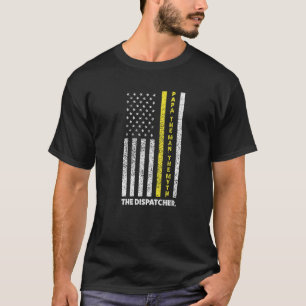Mens Papa The Man The Myth The Dispatcher Grandpa T-Shirt