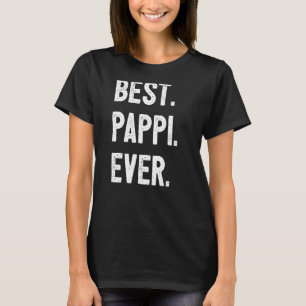 Mens Pappi Grandpa I Love Pappi Granddad Best Papp T-Shirt