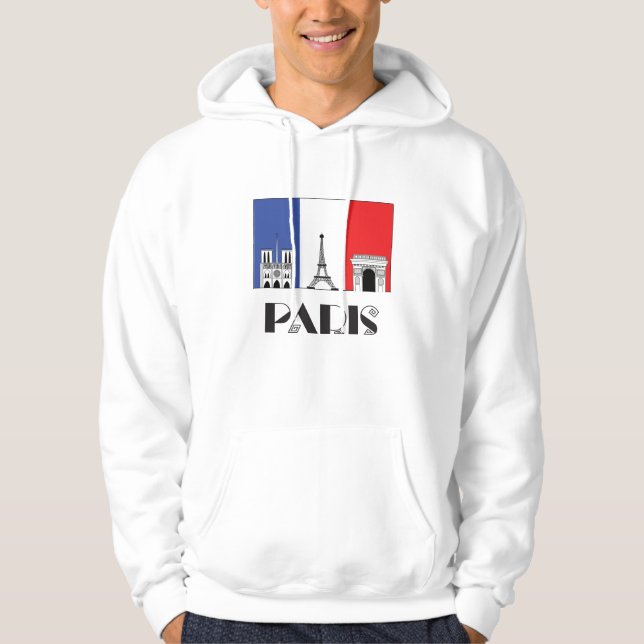 Men's Paris Hoodie (Front)