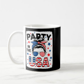 Mens Party In Usa Girls 4th Of July Patriot Coffee Mug