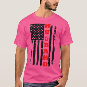 Mens Patriotic American Flag Father Day - Dad TShi T-Shirt