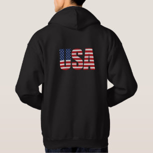 Men's Patriotic Pullover Hoodie
