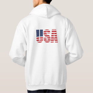 Men's Patriotic Pullover Hoodie