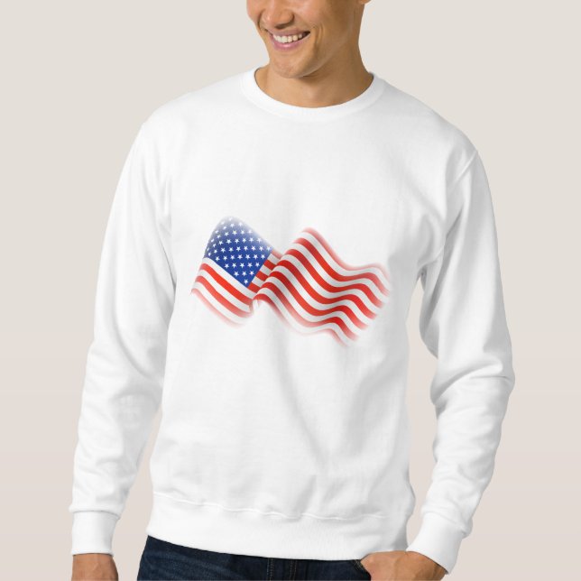 Men's Patriotic Sweatshirt (Front)