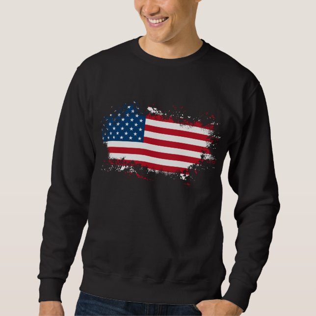 Men's Patriotic Sweatshirt (Front)