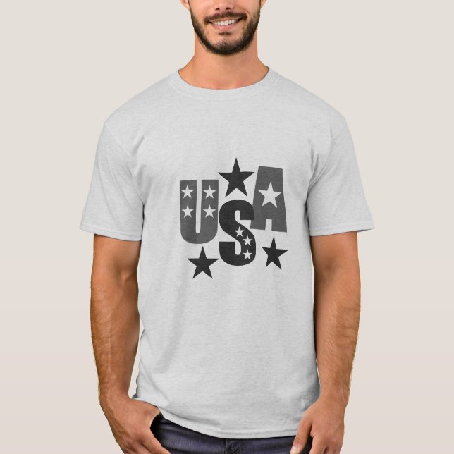 Men's Patriotic T-shirt (Front)