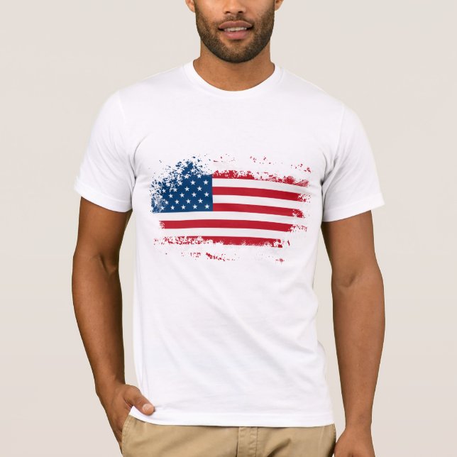Mens Patriotic T-Shirt (Front)
