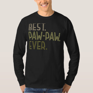 Mens Paw Paw  From Grandchildren Men Best Paw Paw  T-Shirt