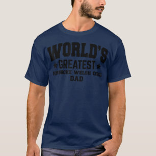 Mens Pembroke Welsh Corgi Dog Dad Funny T-Shirt