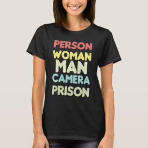 Mens Person Woman Man Camera Person T-Shirt